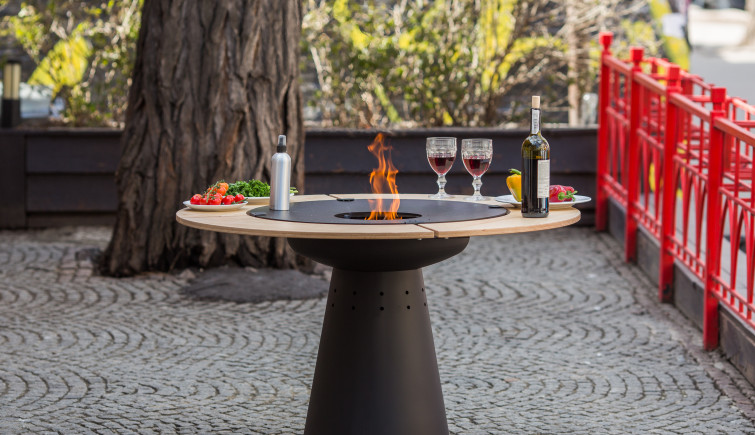 UNO TABLE: стол-совершенство для садового барбекю