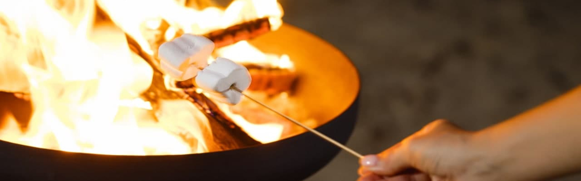 Round hearth UNO - original wood-fired grill and fire bowl